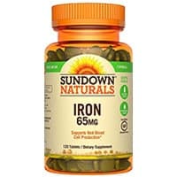 Sundown Naturals Iron