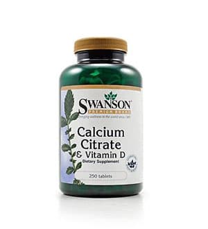 Swanson Calcium Citrate & Vitamin D