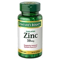 Nature’s Bounty Chelated Zinc