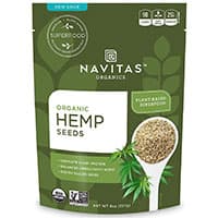 Navitas Naturals Organic Raw Hemp Seeds