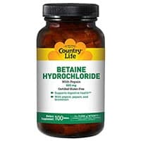Country Life Betaine Hydrochloride