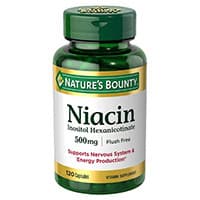 Nature’s Bounty Niacin Flush Free