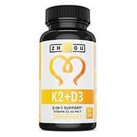 Zhou Nutrition Vitamin K2 with D3