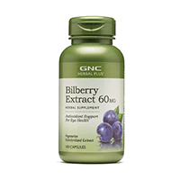GNC Herbal Plus Bilberry Extract