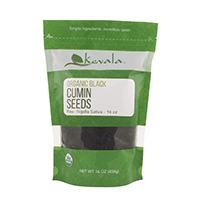 Kevala Organic Raw Black Cumin Seeds