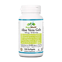 NutriWorth Organic Aloe Vera Gels