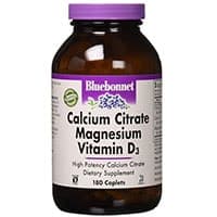 Bluebonnet Calcium Citrate Magnesium and Vitamin D3