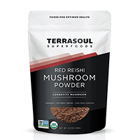 Terrasoul Superfoods Red Reishi Mushroom Powder