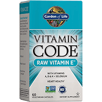 Garden of Life Vitamin Code Raw Vitamin E