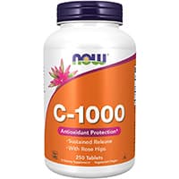 NOW Foods Vitamin C-1000 Sustained Release with Rose Hips