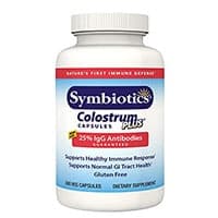 Symbiotics Colostrum Plus Capsules