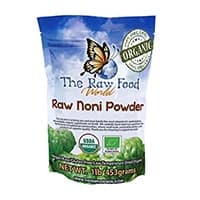 Raw Food World Certified Organic Wildcrafted Noni Powder
