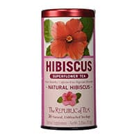 The Republic Of Tea Natural Hibiscus Superflower Herbal Tea