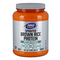 Now Sports Sprouted Brown Rice Protein