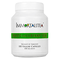 The Immortalitea Company White Mulberry Leaf Capsules