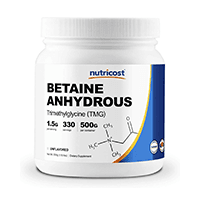 Nutricost Betaine Anhydrous Trimethylglycine